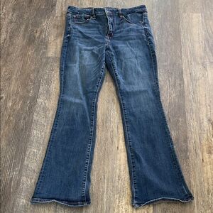 American Eagle Outfitters Dark Blue Flare Jeans